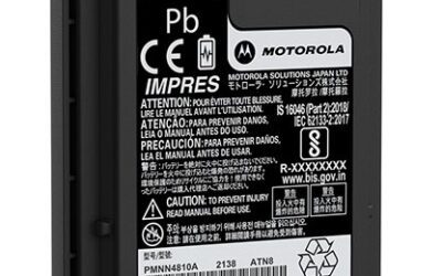 PMNN4810 PMNN4810A IMPRES™ High Capacity Li-Ion Battery, 3200mAh, IP68, TIA4950 for MOTOTRBO™ R7