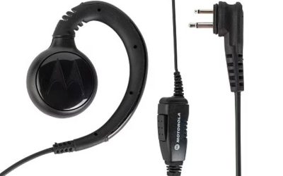 HKLN4604 HKLN4604B Swivel Earpiece with In-Line Microphone and PTT