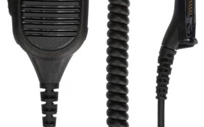 PMMN4062 PMMN4062AL Audio Accessory – Remote Speaker Microphone, IMPRES RSM, Noise Canceling, Emergency Button, 3.5mm Jack, IP54