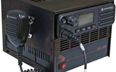 Samlex America SEC-1223-MT-XPR5000 Base Station Power Supply with Radio Cover