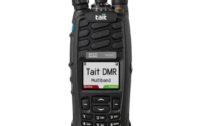 Tait Communications TP9700 DMR Portable Multiband Radio office demo model TP9760