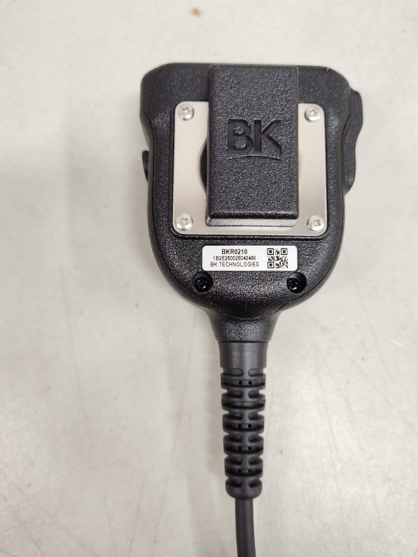 BK Technologies BKR0210 Smaller lapel Mic BKR 5000/9000