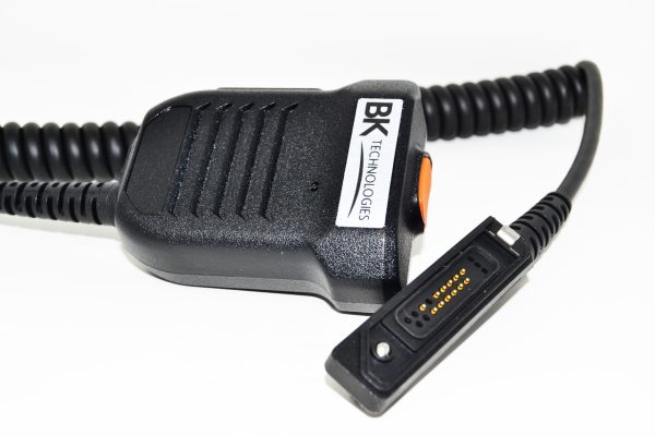 BK Technologies BKR0204 Speaker Microphone w/3.5mm IP68 Emergency Button for BKR5000/9000