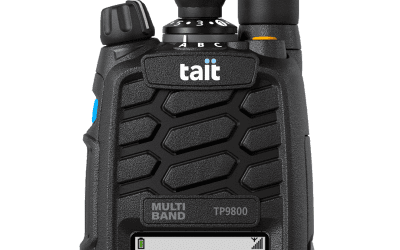 Tait Communications TP9800 P25 Portable Multiband Radio office demo model TP9860