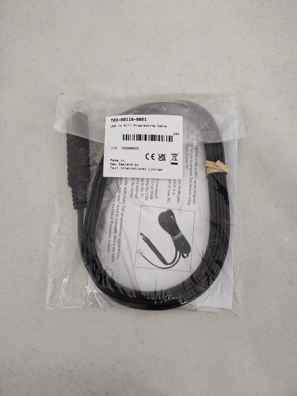 Tait T03-00118-0601 USB to RJ11 Programming Cable