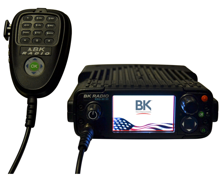 BK P25 Mobile BK Technologies P25 Phase 2 Compatible Mobile Radio