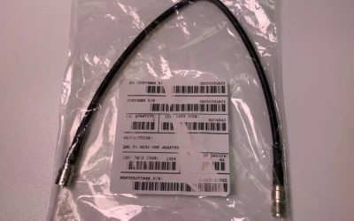 CB000091A09 CB000091A03 Coaxial Cable QMA Male to Mini-UHF Female Jumper