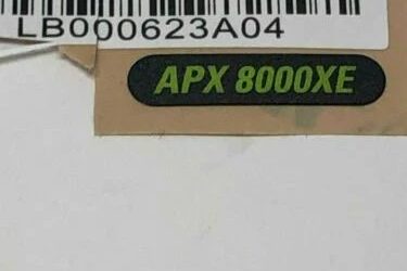 LB000623A04 APX 8000XE Grille Label