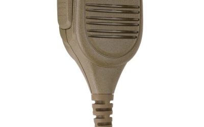 NNTN8235 NNTN8235A Motorola Original SRX2200 Remote Speaker Mic IP57 HAZLOC Coyote Brown