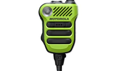 PMMN4154 PMMN4154A XVE500 Div 1 Remote Speaker Mic High Impact Green with Knob IP68 UL for APX