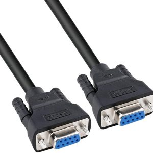 Tait TBA0P10 TB8100/TB9100 Programming Cable, DB9 - F to DB9 - F, 3ft This cable is a straight through RS 232 cable