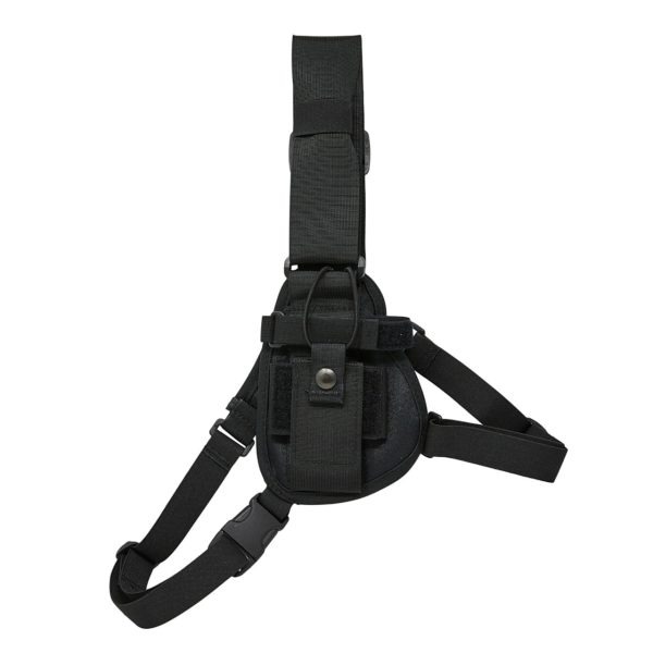 BK Technologies KAA0448 Lightweight, black chest harness, radio carrying pack