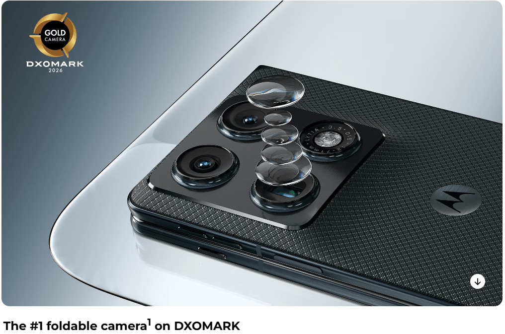 Motorola Razr Fold 2026 Dxomark
