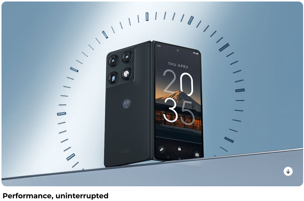 XT2651 Motorola Razr Fold 2026 Foldable Phone New in Box Unlocked - Image 5