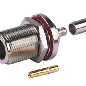 N Female Connector Bulkhead