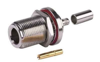 SLR 1000 N Female Connector Bulkhead