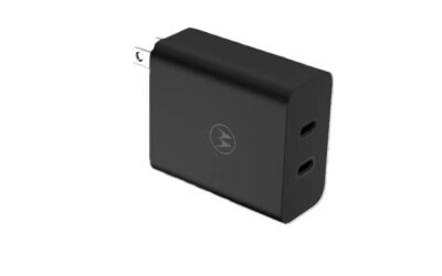 Motorola TurboPower Duo-Port 125W charger with Cable