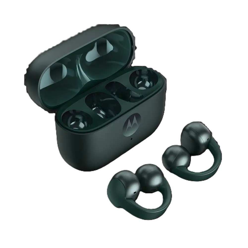 moto buds loop - Trekking Green with Case